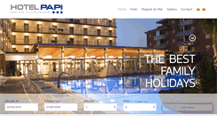 Desktop Screenshot of hotelpapi.com